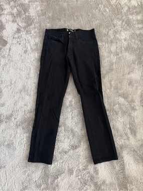 Akademiks Black Cotton Blend Jeans